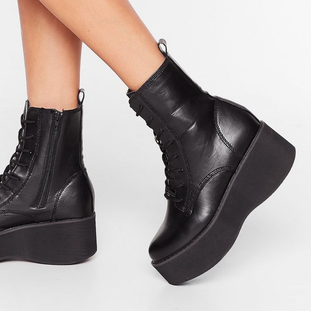 Nasty Gal Platform Boots